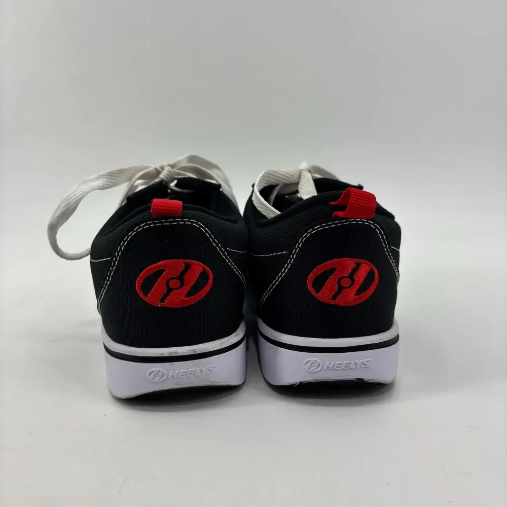 Heelys Sneakers Boys 5 Youth Black Canvas Lace Up Pro 20 / HE100757
